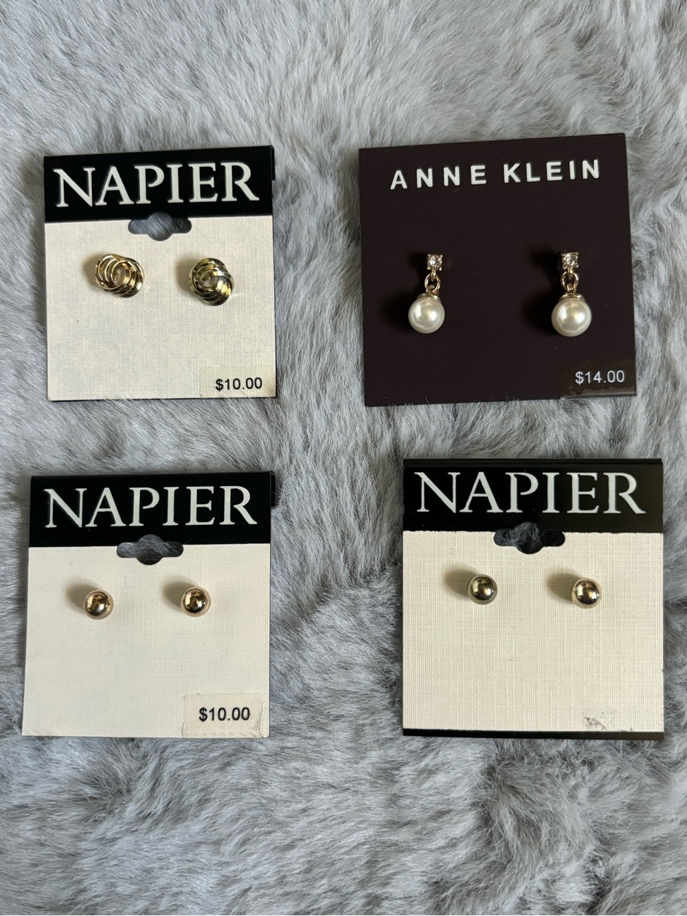 Napier Anne Klein earring bundle